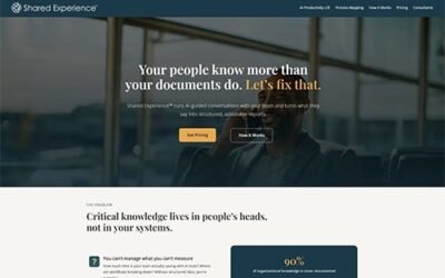 Shared Experience™ AI Knowledge Capture Platform